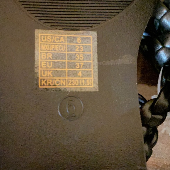 Black sandals size 6 NEW - Picture 3 of 3